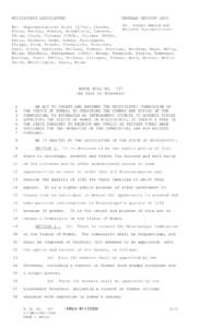 MISSISSIPPI LEGISLATURE  REGULAR SESSION 2001 To: Public Health and By: Representatives Scott (17th), Clarke,