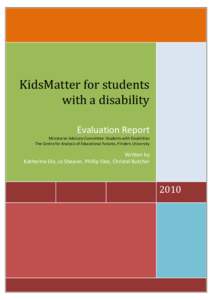 Microsoft Word - KidsMatter Primary MACSWD Final Report[removed]doc