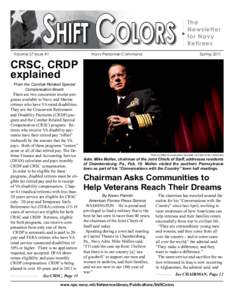 Shift Colors  Volume 57 Issue #1 Navy Personnel Command