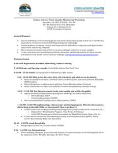 CITIZENS ADVISORY COMMITTEE of the New York – New Jersey Harbor & Estuary Program www.HarborEstuary.org New York – New Jersey Harbor & Estuary