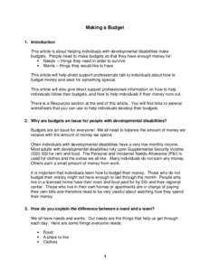 Feature Article May 2009: Health Risk Factors