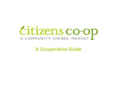 A Cooperative Guide  The Issues - Food Safety