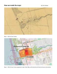 How we made the maps  By Chris Walker MapUS Coast Survey