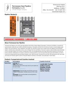 Microsoft Word - TennesseeGasPipeline.docx