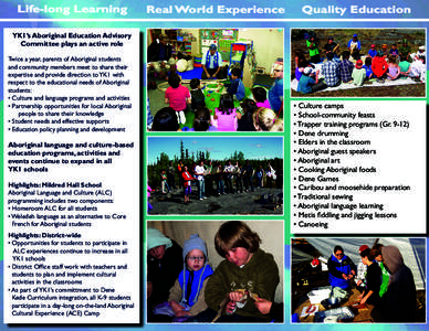 Life-long Learning  Real World Experience Quality Education