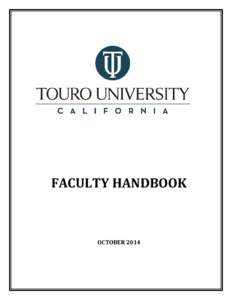Microsoft Word - Faculty Handbook 2014 Final.doc