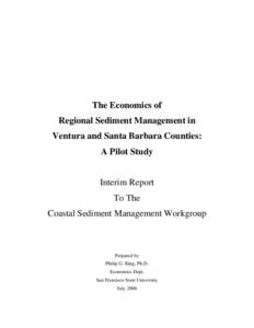 Coastal engineering / Coastal geography / Goleta Beach / Beach nourishment / Carpinteria State Beach / Beach / La Conchita /  California / Carpinteria /  California / Isla Vista /  California / Geography of California / Southern California / Santa Barbara /  California