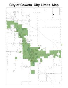 City of Coweta City Limits Map Joy 8th  .