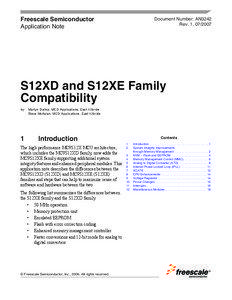 Freescale Semiconductor Application Note