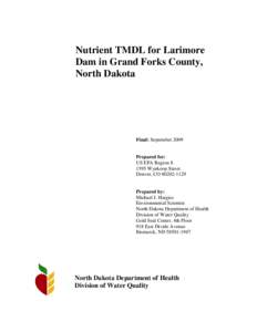 Turtle River / Larimore /  North Dakota / Grand Forks County /  North Dakota / Total maximum daily load / Geography of North Dakota / Greater Grand Forks / North Dakota