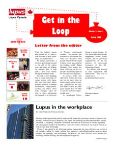 Get in the Loop Volume 2, Issue 3 Spring 2008
