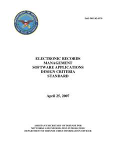 Public records / Business / Security / Government / Records management / Information security / Freedom of Information Act / Defense Technical Information Center / Critical infrastructure protection / Content management systems / Administration / Information technology management