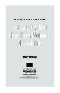 Best Easy Day Hikes Series  Best Easy Day Hikes Great Smoky Mountains National Park Randy Johnson