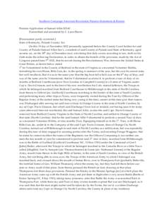 Southern Campaign American Revolution Pension Statements & Rosters Pension Application of Samuel Allin S2343 Transcribed and annotated by C. Leon Harris [Punctuation partly corrected.] State of Kentucky, Pulaski County S