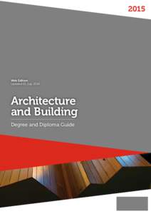2015 Degree and Diploma Guide—Architecture and Building