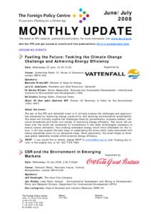 Monthly Bulletin June-July 2008