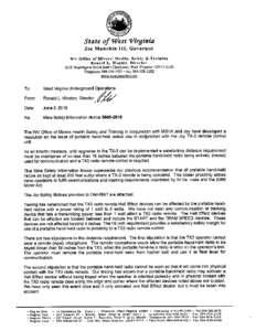 Bulletin No.:  JOY GLOBAL SERVICE BULLETIN GSB0023