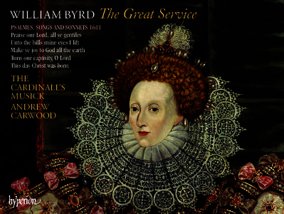 WILLIAM BYRD  The Great Service PSALMES, SONGS AND SONNETS 1611 Praise our Lord, all ye gentiles