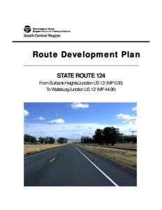SR 124 Route Development Plan