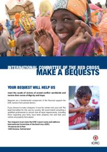 ICRC/HEGER, Boris  International Committee of the Red Cross MAKE A BEQUESTS
