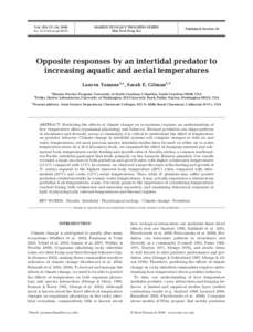 MARINE ECOLOGY PROGRESS SERIES Mar Ecol Prog Ser Vol. 393: 27–36, 2009 doi: [removed]meps08276