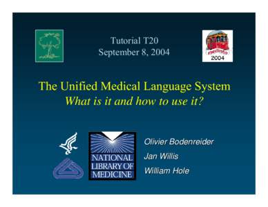 X Window System / Medical informatics / Medical classification / Unified Medical Language System / Software / Semantic network