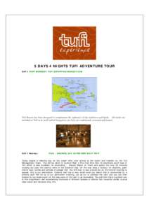 Microsoft Word - 5 DAYS 4 NIGHTS Tufi Adventure Tour Tufidoc