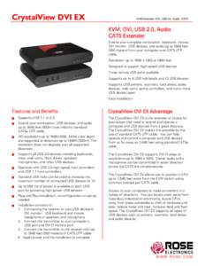 Datasheet --- CrystalView DVI EX