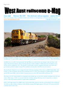 Trains / Forrestfield /  Western Australia / UGL Rail / Freight rail transport / Railroad car / Transport / Land transport / Rail transport