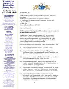 Australian constitutional law / Australia / Australian referendum / Indigenous Australians / Australian Aborigines / Hindmarsh Island bridge controversy / Aboriginal title / Constitution of Australia / Mabo v Queensland / Indigenous peoples of Australia / Politics of Australia / Law