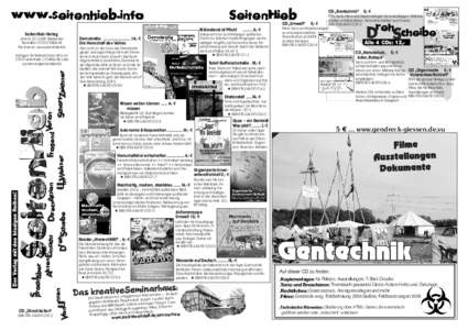 CD „Gen tech n i k“  S ei ten H i eb -Verl ag Ja h nstr. 30, 35447 Reiski rch en Bestell fa x: 