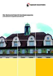 156. Rechenschaftsbericht des Regierungsrates an den Kantonsrat von Appenzell Ausserrhoden 2014 Grösse A4 (x=6.8 mm)  Vorwort	3