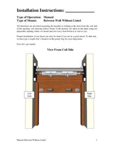 Microsoft Word - Manual Between Without Lintel.doc