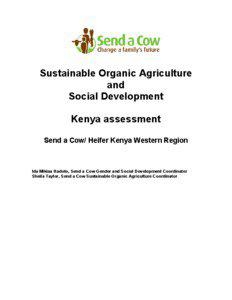 Enterprise application integration / Web services / Rural community development / Send a Cow / Heifer International / Development