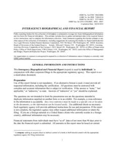 OMB No. for FDIC[removed]OMB No. for FRB[removed]OMB No. for OCC[removed]OMB Nos. for OTS[removed], -0015, -0047 Expiration Date: [removed]