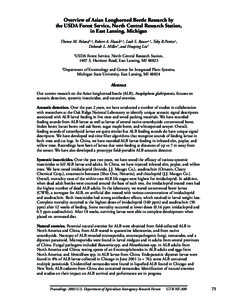 Proceedings, U.S. Department of Agriculture interagency research forum on gypsy moth and other invasive species 2002