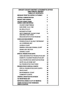 Government of Memphis /  Tennessee / Memphis Police Department / Gun politics / Violent crime / Juvenile delinquency / Law / Gun control / Kevin V. Ryan / Crime / Criminology / Law enforcement