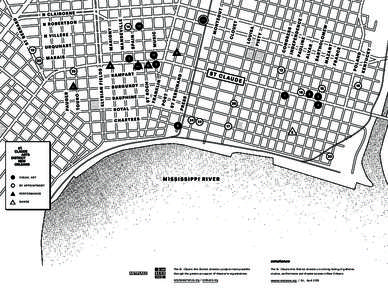 The St. Claude Arts District directory project made possible  The St. Claude Arts District directory is a living listing of galleries, through the generous support of these arts organizations.