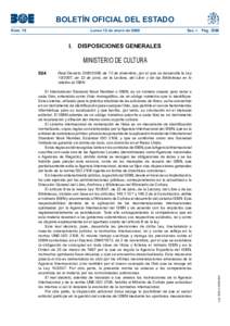 BOLETÍN OFICIAL DEL ESTADO Núm. 10 Lunes 12 de enero de 2009	  Sec. I. Pág. 3589