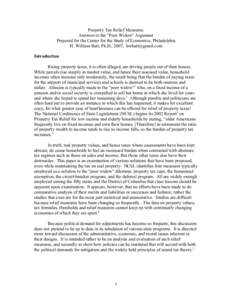 Public economics / Political economy / Taxation / Property tax / Tax / Land value tax / California Proposition 13 / Income tax / Ad valorem tax / Property taxes / Real property law / Property