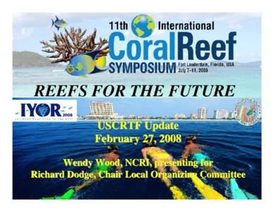 Coastal geography / Physical oceanography / Fringing reef / Reef / Coral / Atoll / International Society for Reef Studies / Reef Check / Coral reefs / Physical geography / Islands