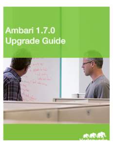 Ambari[removed]Upgrade Guide Ambari[removed]Documentation Suite[removed]