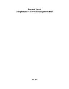 Town of Yacolt Comprehensive Growth Management Plan July 2013  Yacolt Comprehensive Growth Management Plan