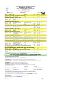 the Centre for Teaching, Learning & Technology Web Based (VOD); LMS Online (Nexus) Including Partnership Programs and Auxilliary Units Spring/Summer 2013 This schedule is subject to changes and additions