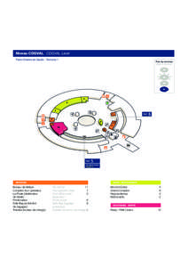 Niveau CDGVAL CDGVAL Level Paris-Charles de Gaulle - Terminal 1 Plan du terminal Map of terminal  5