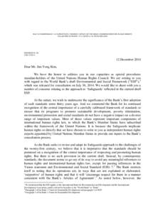 HAUT-COMMISSARIAT AUX DROITS DE L’HOMME • OFFICE OF THE HIGH COMMISSIONER FOR HUMAN RIGHTS PALAIS DES NATIONS • 1211 GENEVA 10, SWITZERLAND REFERENCE: OL OTH[removed]: