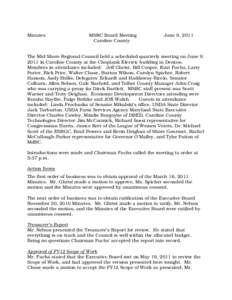 Microsoft Word - Draft Minutes MSRC quarterly mtg[removed]doc