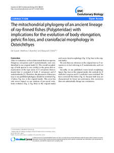 Suzuki et al. BMC Evolutionary Biology 2010, 10:209 http://www.biomedcentral.com[removed]