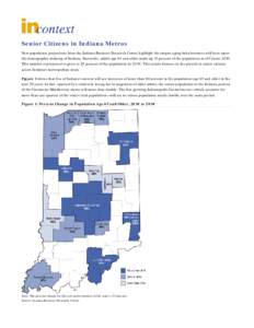Senior Citizens in Indiana Metros (May-June 2012, vol. 13 no. 3)