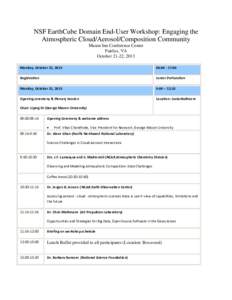 Environmental chemistry / Atmospheric chemistry / Chemistry / Breakout / Cyberinfrastructure / Digital media / Application software / Electronic games